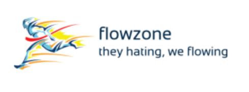 ridiculous logo about hating and flowing